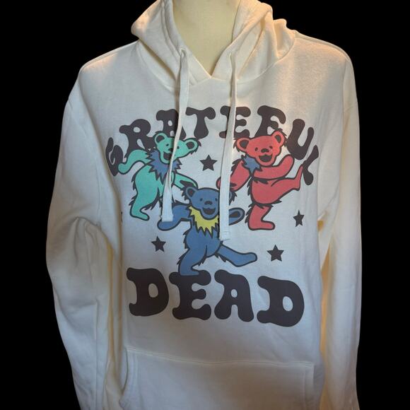 Mad Engine Grateful Dead Dancing Bears Hoodie, Unisex Size Medium - Picture 2 of 7